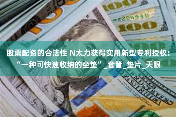 股票配资的合法性 N太力获得实用新型专利授权：“一种可快速收纳的坐垫”_套管_垫片_天眼