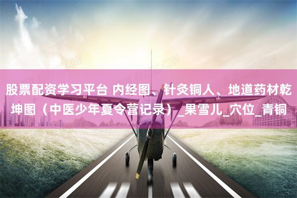 股票配资学习平台 内经图、针灸铜人、地道药材乾坤图（中医少年夏令营记录）_果雪儿_穴位_青铜